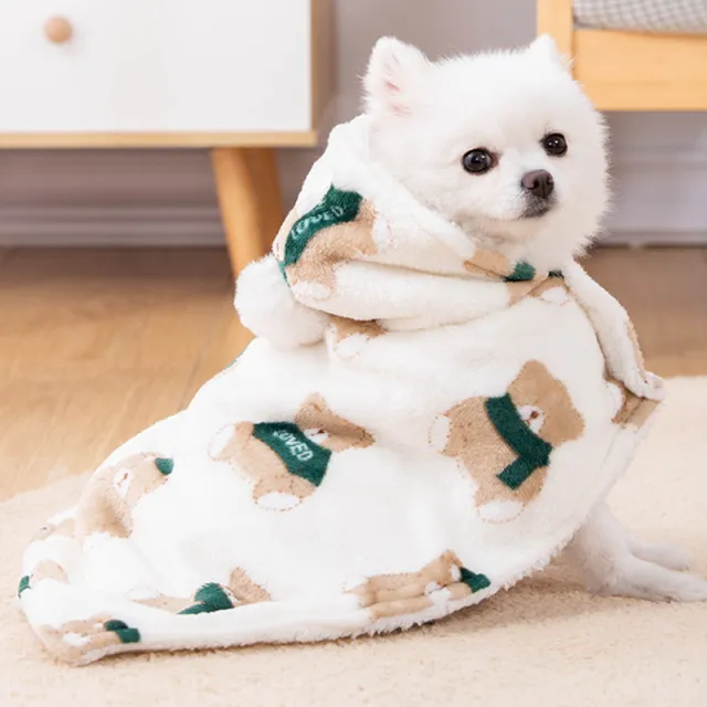 Cat Cloak Robe Autumn And Winter Cape Capsicino Bear - Shop at LoveMi
