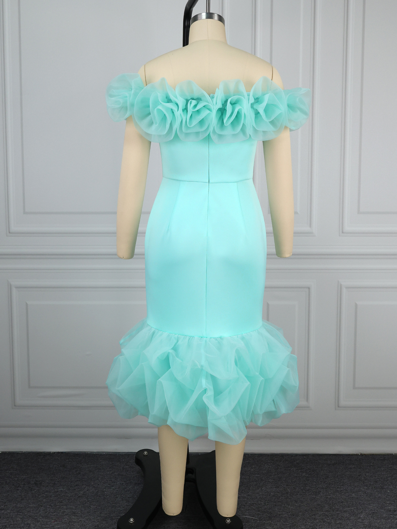 Off-the-shoulder Floral Party Dress E089d6dd B6a9 42ff A171 Aa78f1685473