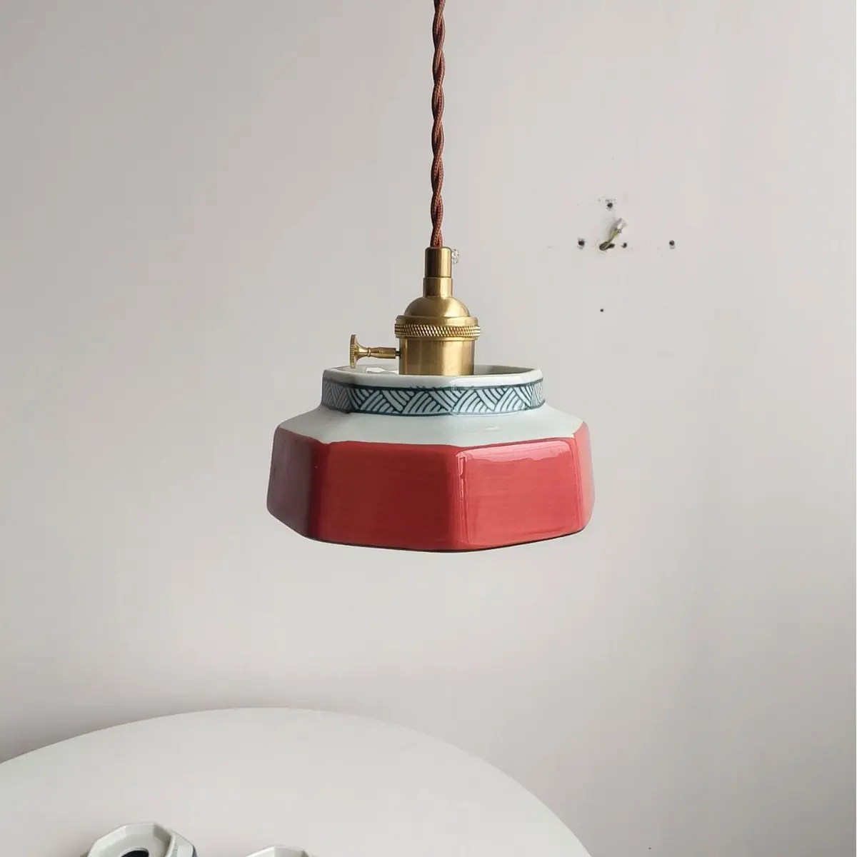 Japanese-style Ceramic LED Chandelier