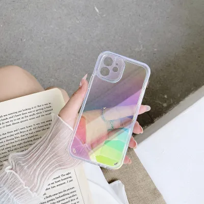 Two-in-one Soft Edge Color Plating Phone Case