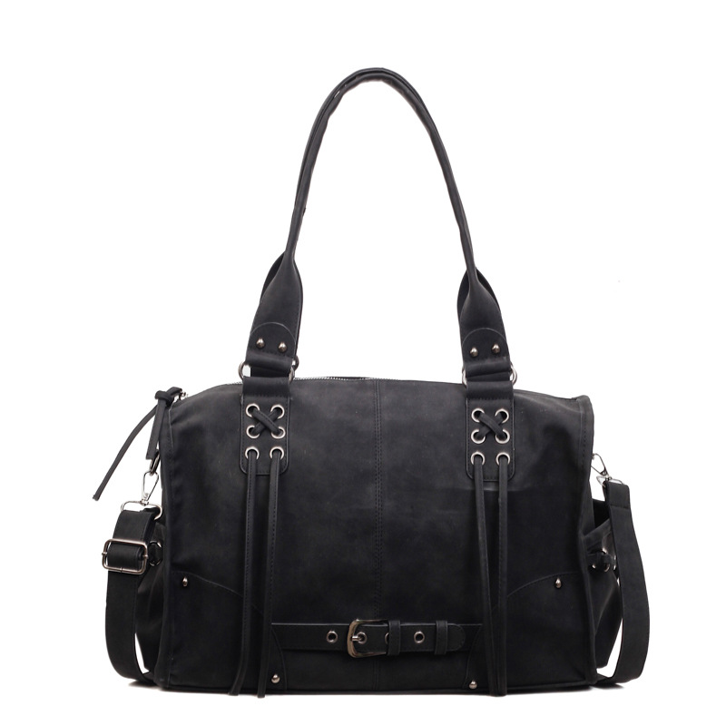 Korean-style Vintage Tote Shoulder Bag