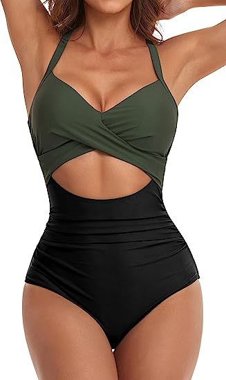 Upper Army Green Lower Black