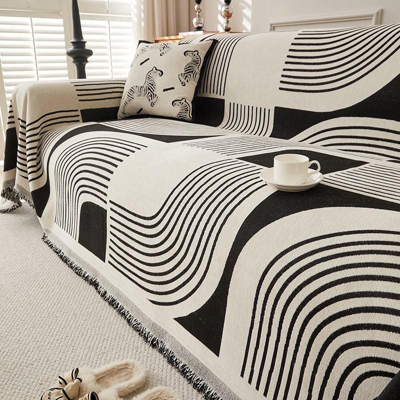 Chenille Sofa Cover Full-wrap Thickened Minimalist Designuniversal For All Four Seasons