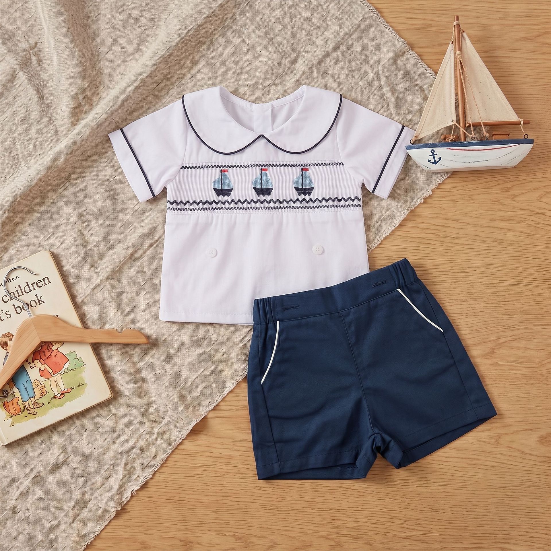 British-style Graduation Gown Childrens Set