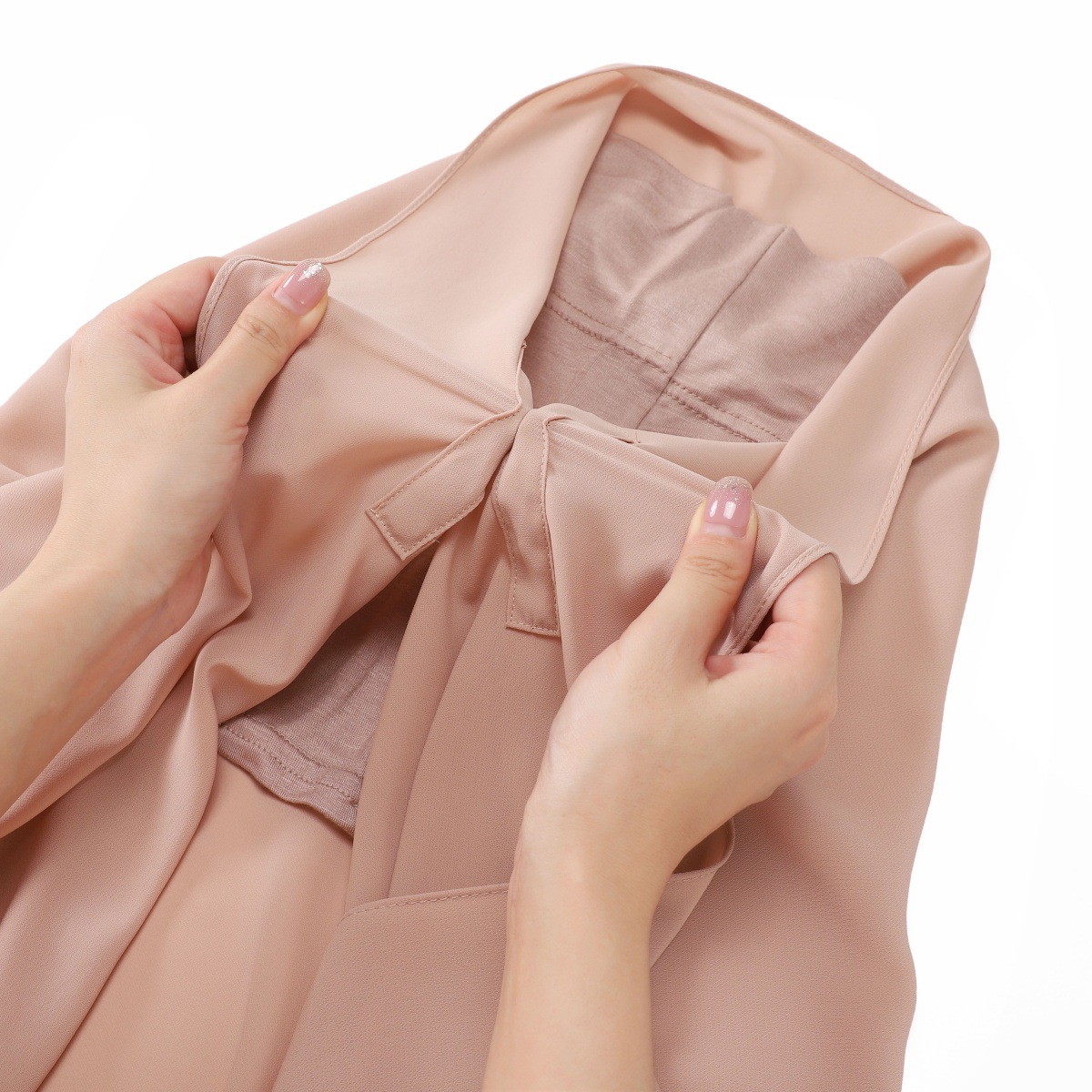 Solid-color High-quality Silky-soft Thick Chiffon With Built-in Magnets 22 e0a217b1 fd54 4a49 a188 8e83c02597ef