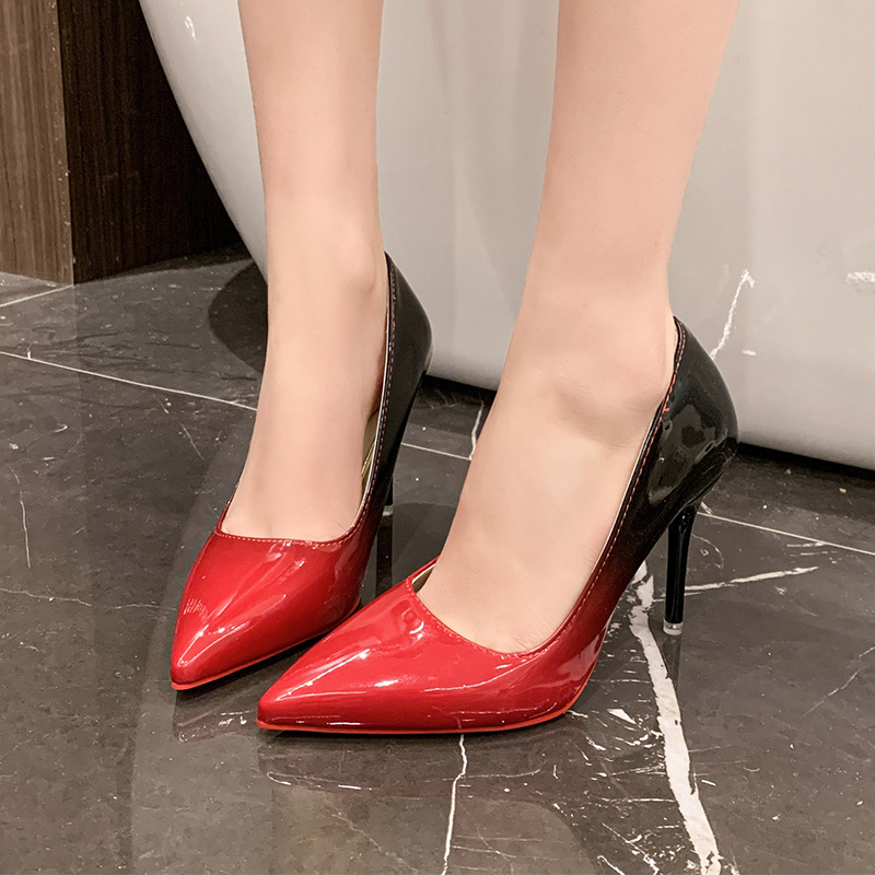 Women's Stiletto Heels With A Pointed Toe