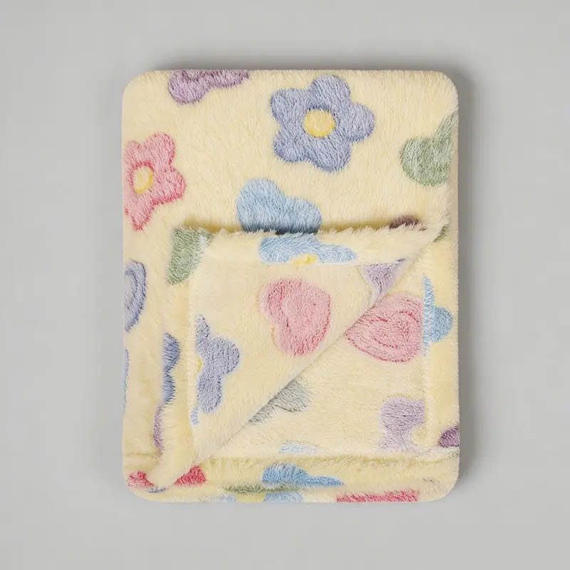 Childrens Flannel Blanket, Thickened Kindergarten Nap Blanket