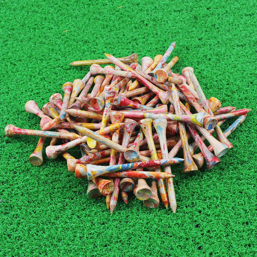 70mm Camouflage Seat Ball Holder Golf Nail