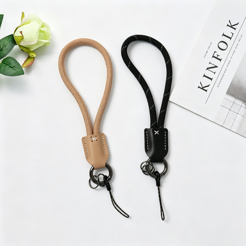 Outdoor Anti-Loss LongShort Metal Clip Phone Lanyard