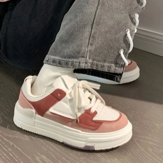 Ins All match And Cute White Shoes For Women Pink - Shop at LoveMi