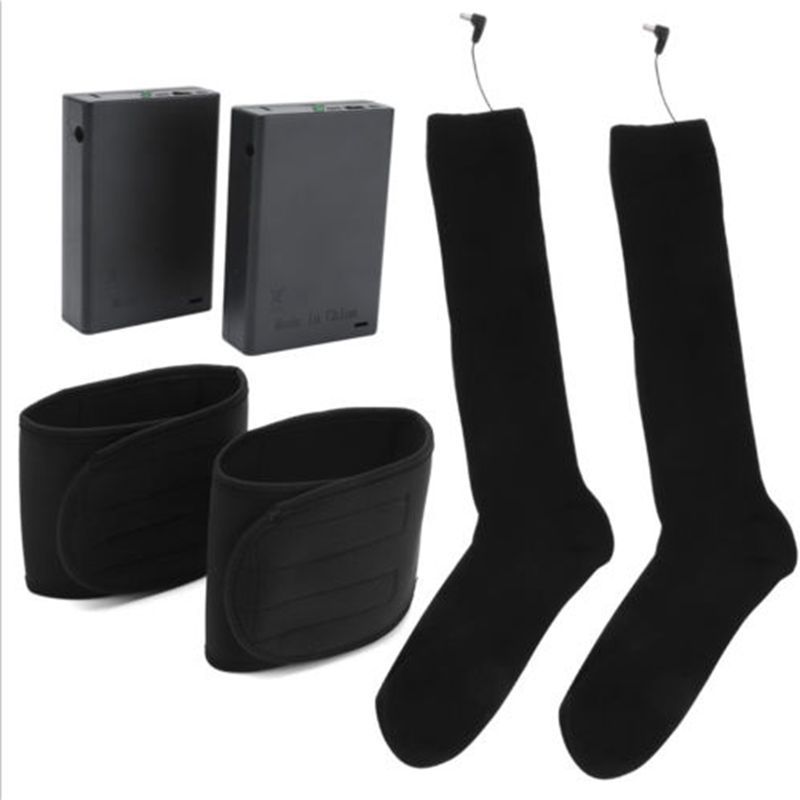 Title 5, Electric Heated Socks Battery Infrared Fever Me...