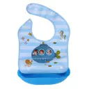 Detachable No-wash Waterproof Silicone-like Bib For Kids view 16