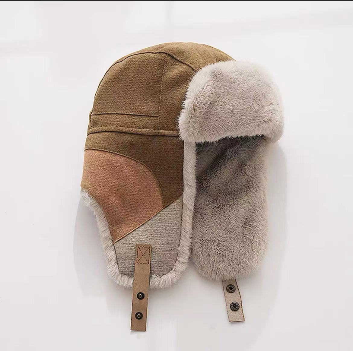 Ushanka Unisex Riding Cold-proof Fleece-lined Warm — foto 10