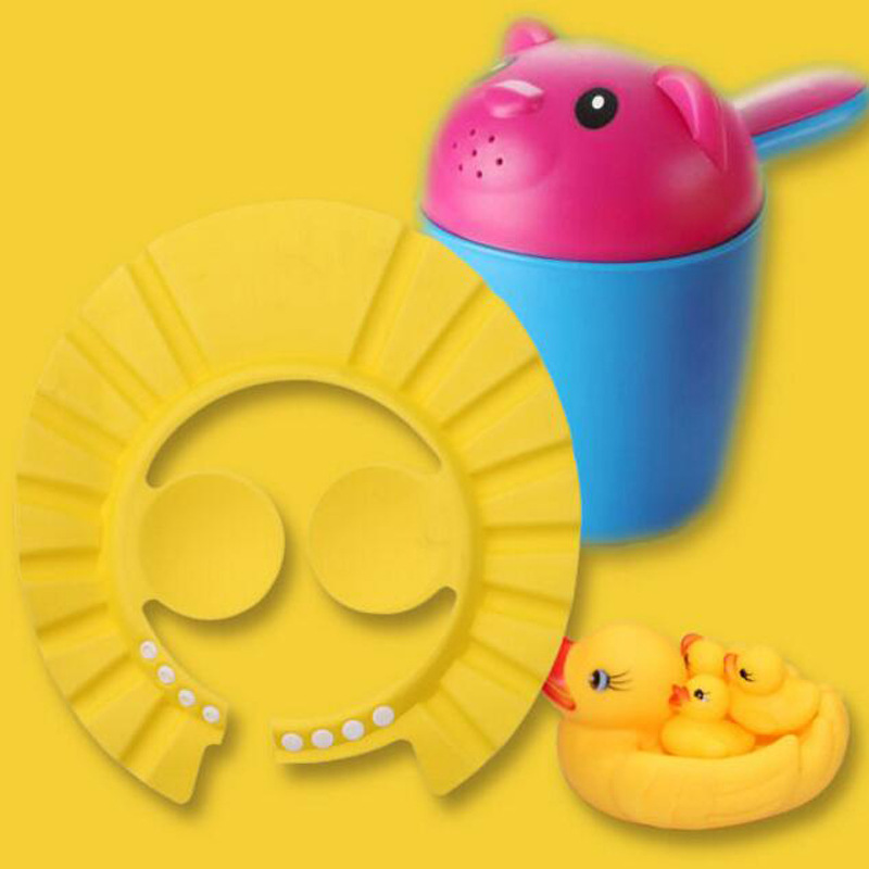 Child Baby Shampoo Cap Artifact
