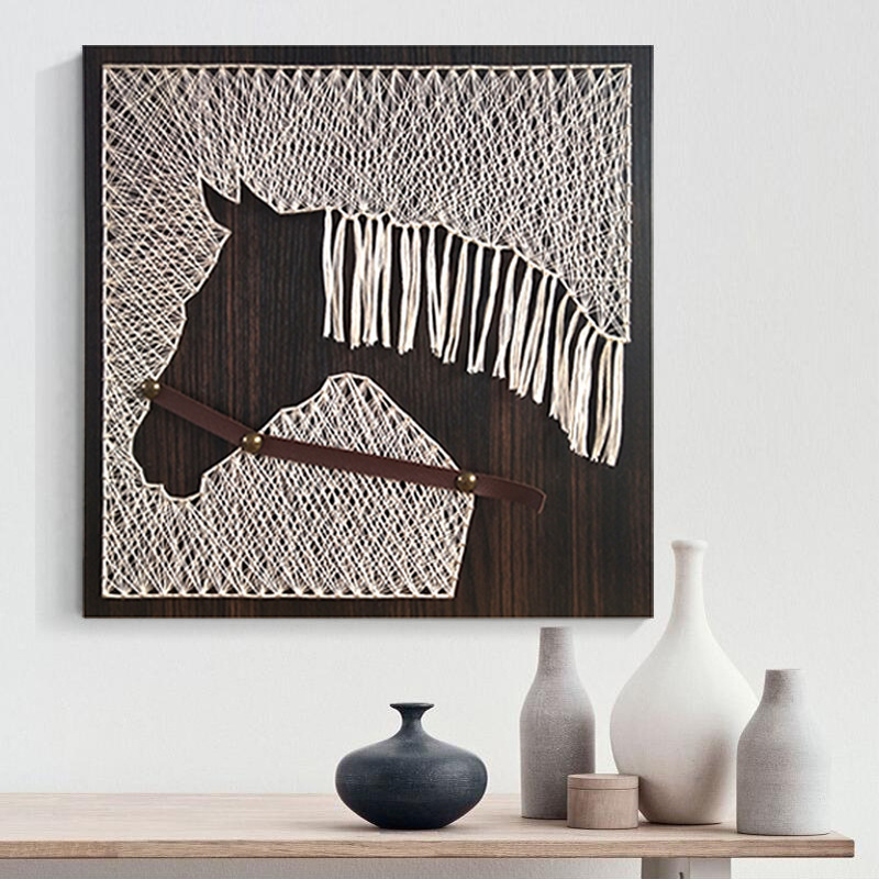 Ebony Pattern Horse Mane