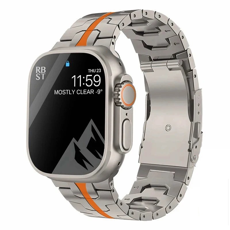 Titanium Iron Man Watch Strap