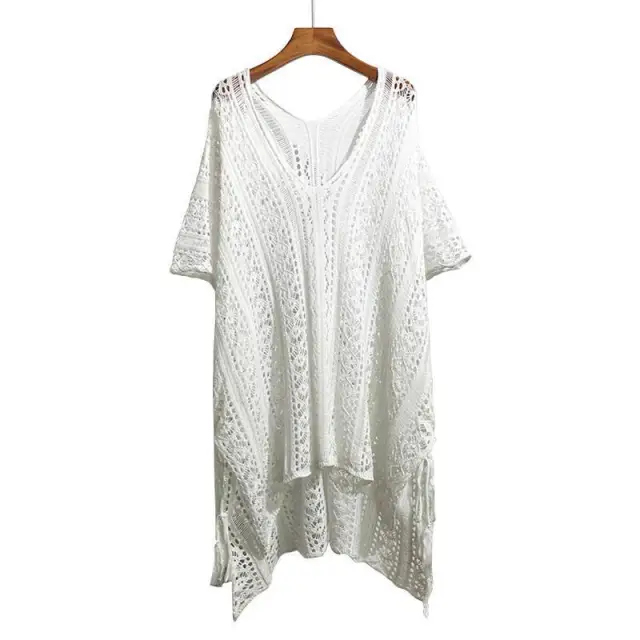Summer Design Chic Loose Smock Top White - Shop at LoveMi