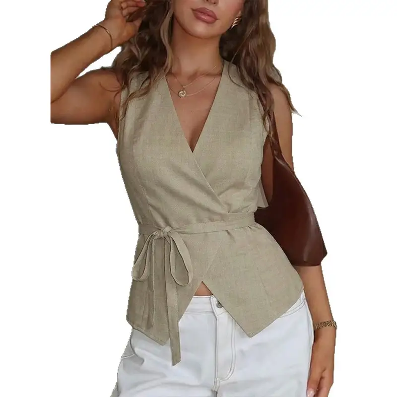 Women's Slim-fit Fashionable All-match Sleeveless Top