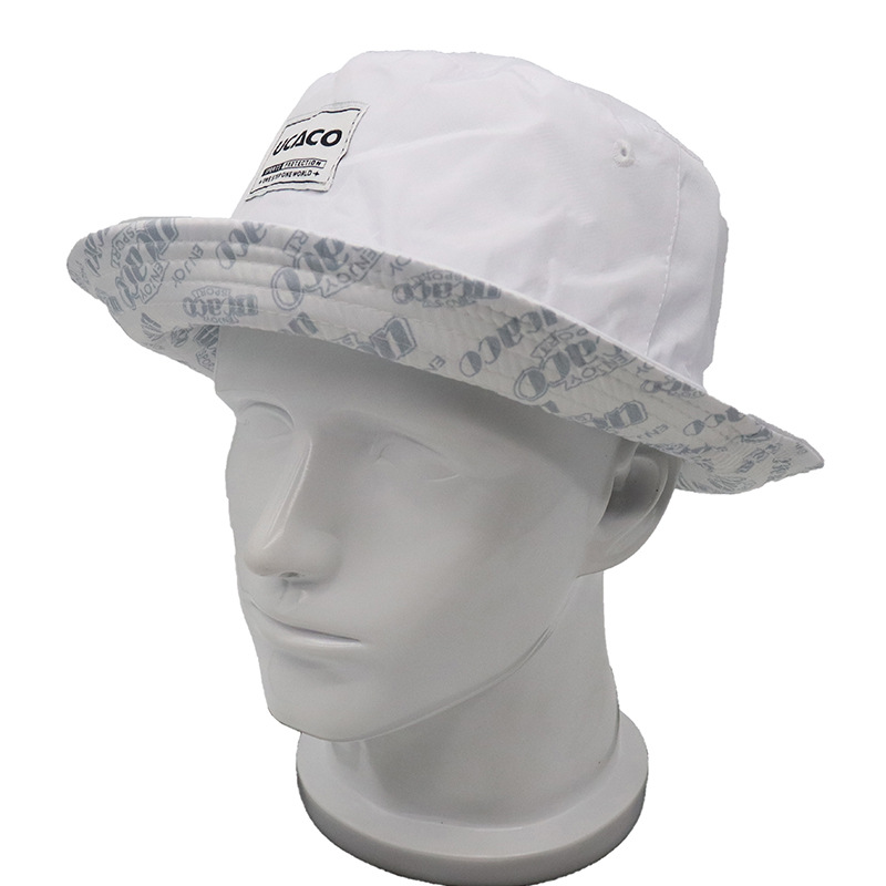 White Bucket Hat