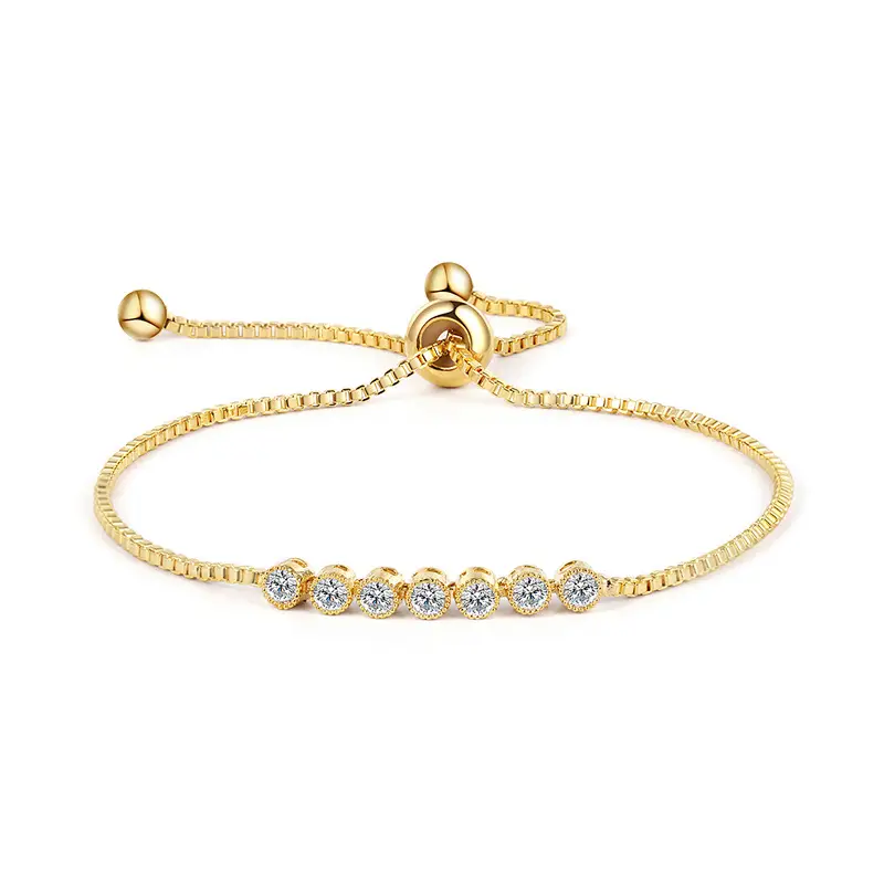 Bracelet Copper Zircon Women's Simple All-match Accessories