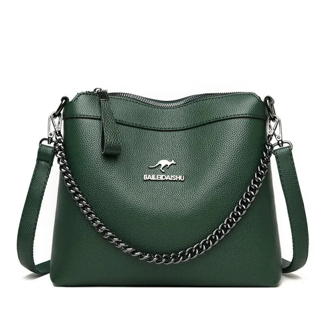 Large Capacity Crossbody Casual Shoulder Handbag Green - Shop at LoveMi