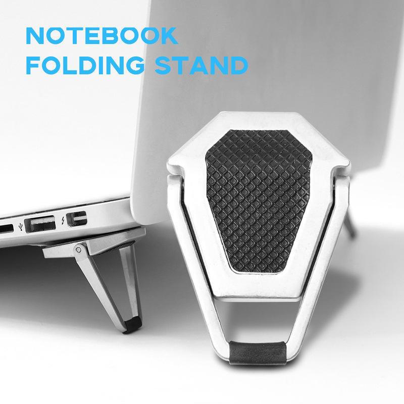 Invisible Foldable And Portable Aluminum Alloy Computer Small Bracket - Image 3