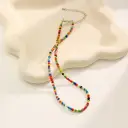 New Dopamine Candy-colored Rice-bead Necklace view 9