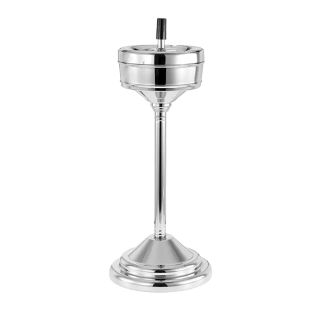 Floor Toilet Ashtray Vertical Rotary Cover Personality Fashion Elevator Ktv Toilet Living Room Ashtray