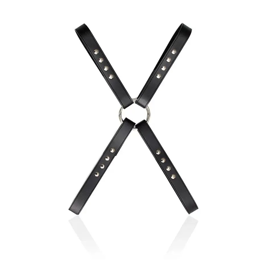 Men's Decorative Bound Leather Armband 8