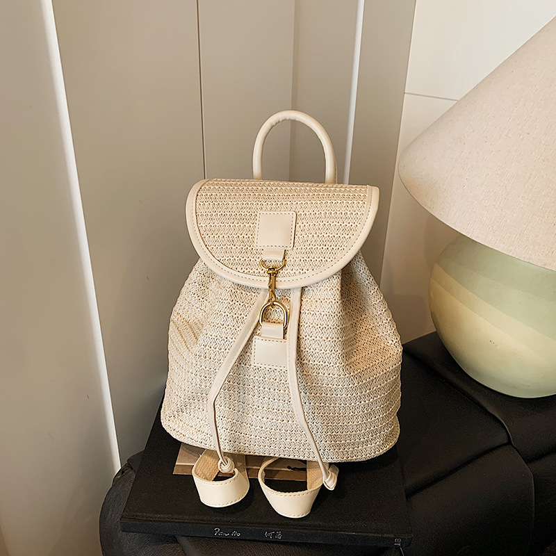Vacation Travel Womens Woven Student Backpack 2