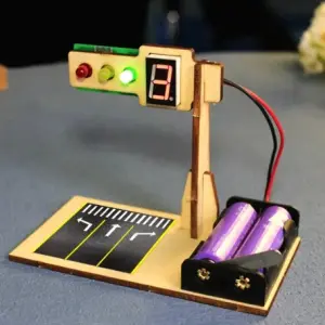 Intelligent Traffic Signal Lights For Children Diy Handmade Materials
