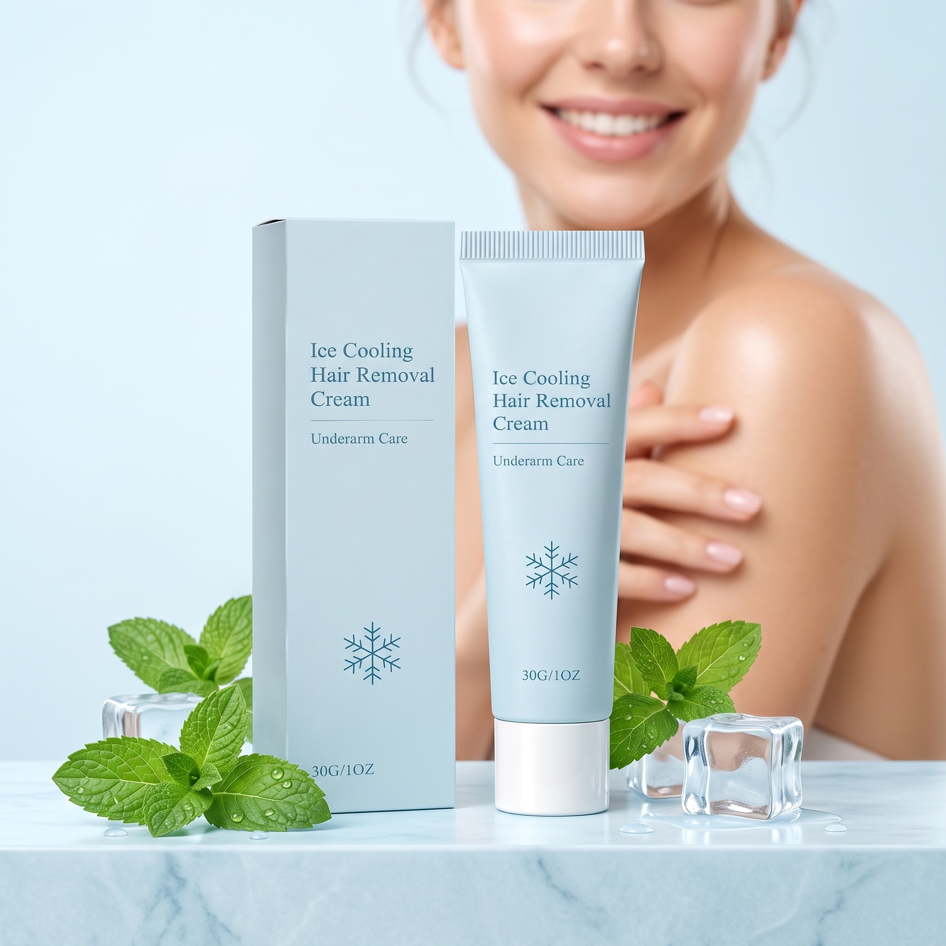 Icy Mint Hair Removal Cream