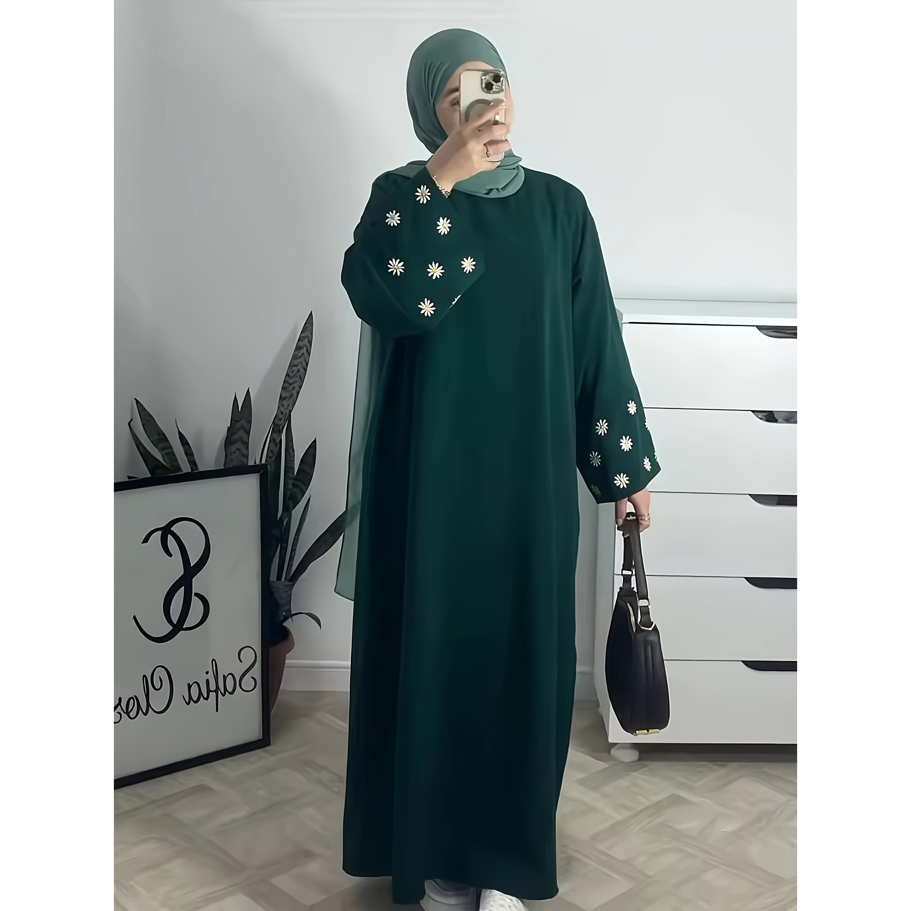 Dress Embroidered Shawl Long Shirt