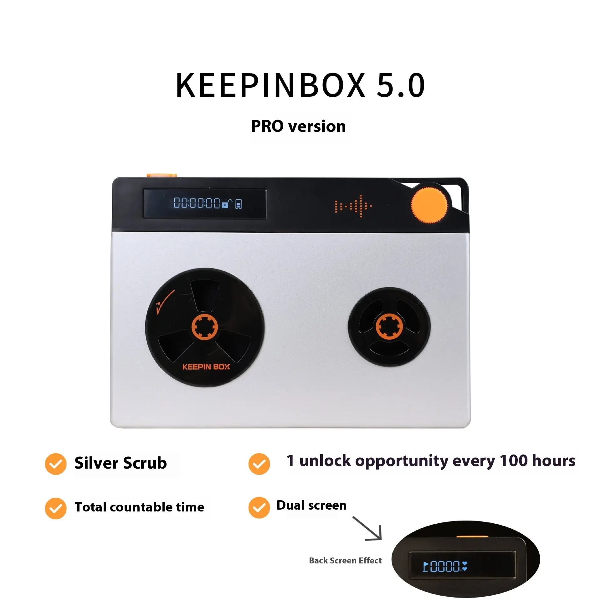 Mobile Phone Lock Self-discipline Timing Box Ring Addiction