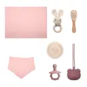 Handheld Gift Towel Wool Brush Baby Drool Towel Pacifier Set view 3