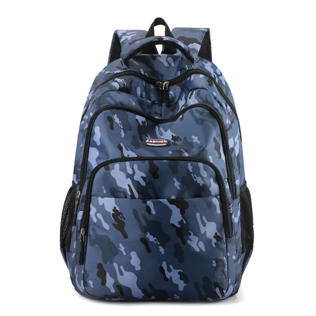 Children's Lightweight Burden Alleviation Spine Protection Backpack Blue - Shop at LoveMi