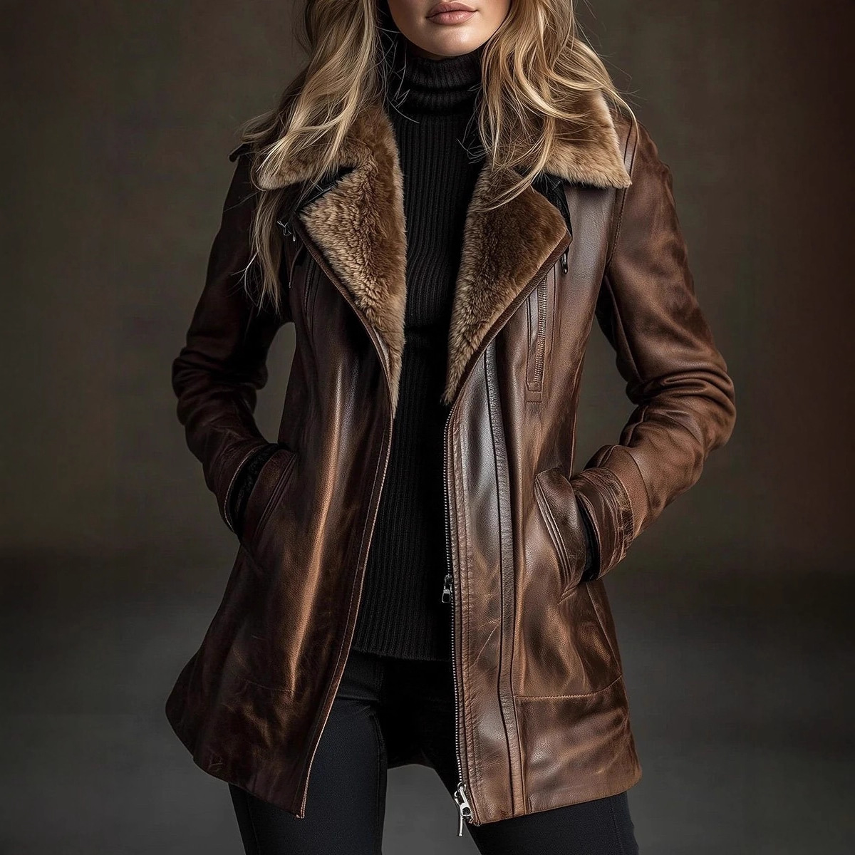 Men's Faux Suede Cross-Border Jacket