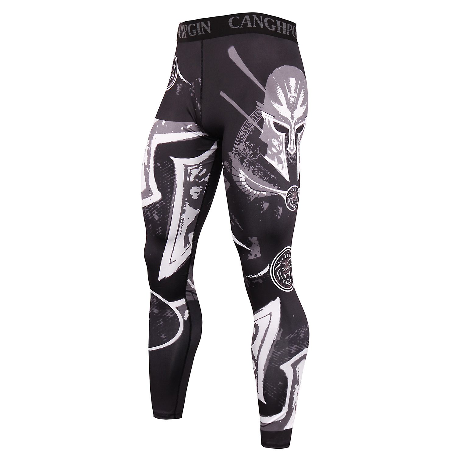 Title 9, Herren High Elastic Compression Pants für Laufe...