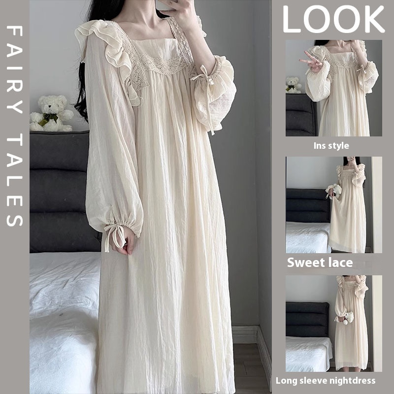 Long Sleeve Nightdress