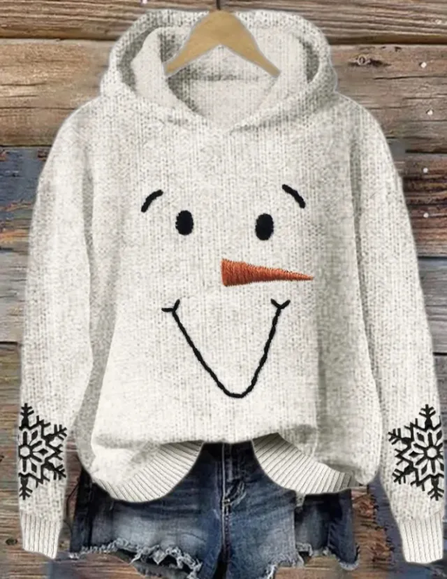 Autumn And Winter Ladies Funny Print Christmas Holiday Casual Sweatshirt W308 3Xl - Shop at LoveMi