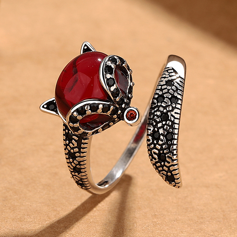 Copper Fox Open Ring, picture 3 of 4