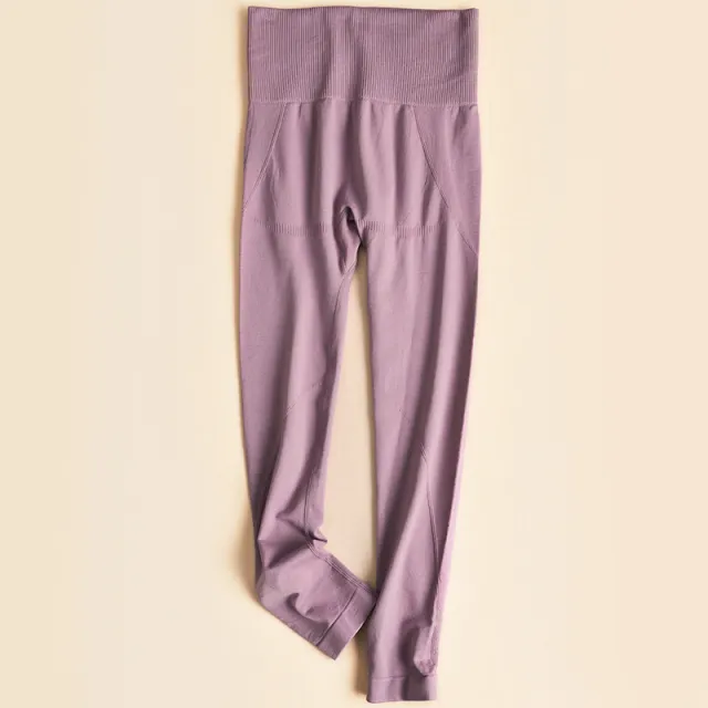 Breathable Stretch Slim Fit Yoga Pants High Waist Hip Lift Nude Feel Quick drying Nude - Shop at LoveMi
