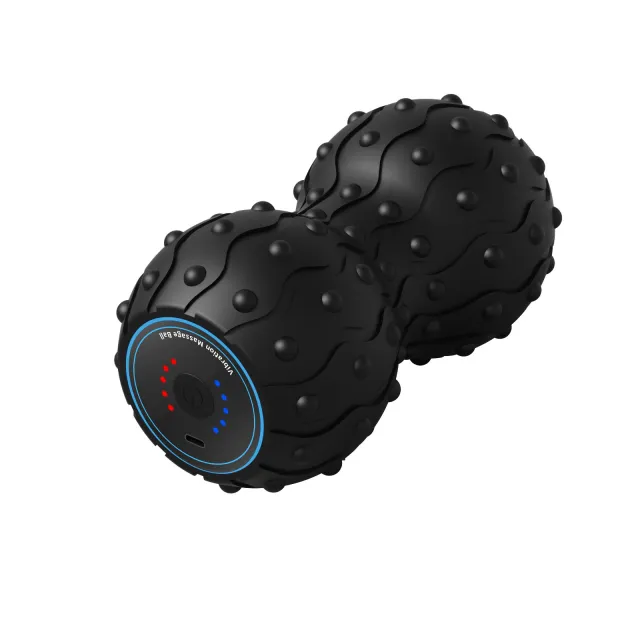 Peanut Massage Ball Shoulder And Neck Muscle Running Relaxation Massage Ball Foot Leg Fitness Black Peanut Style - Shop at LoveMi