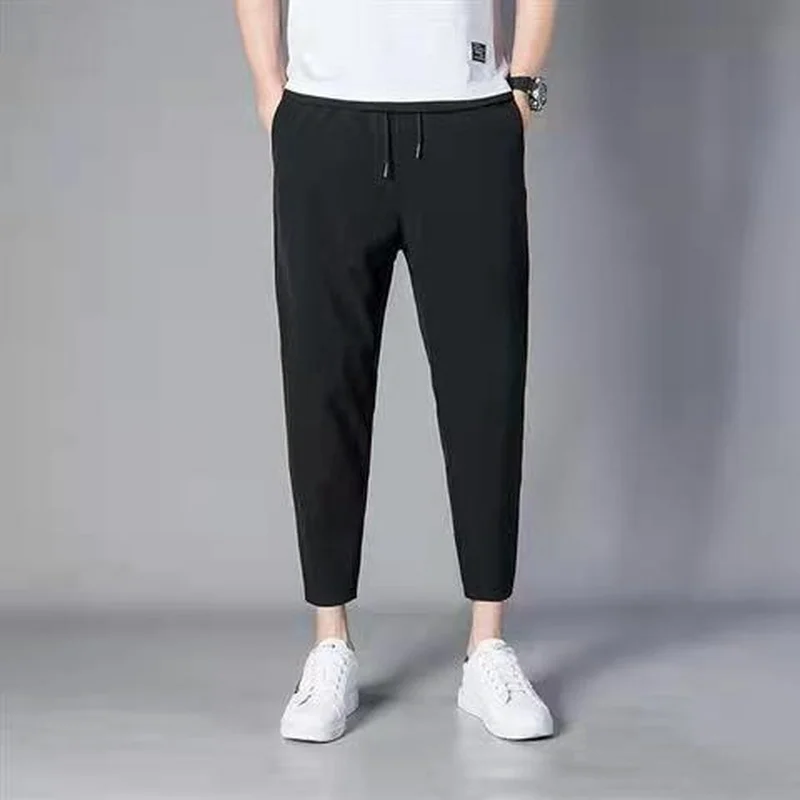 Title 6, Mens Thin Ice Silk Cropped Pants