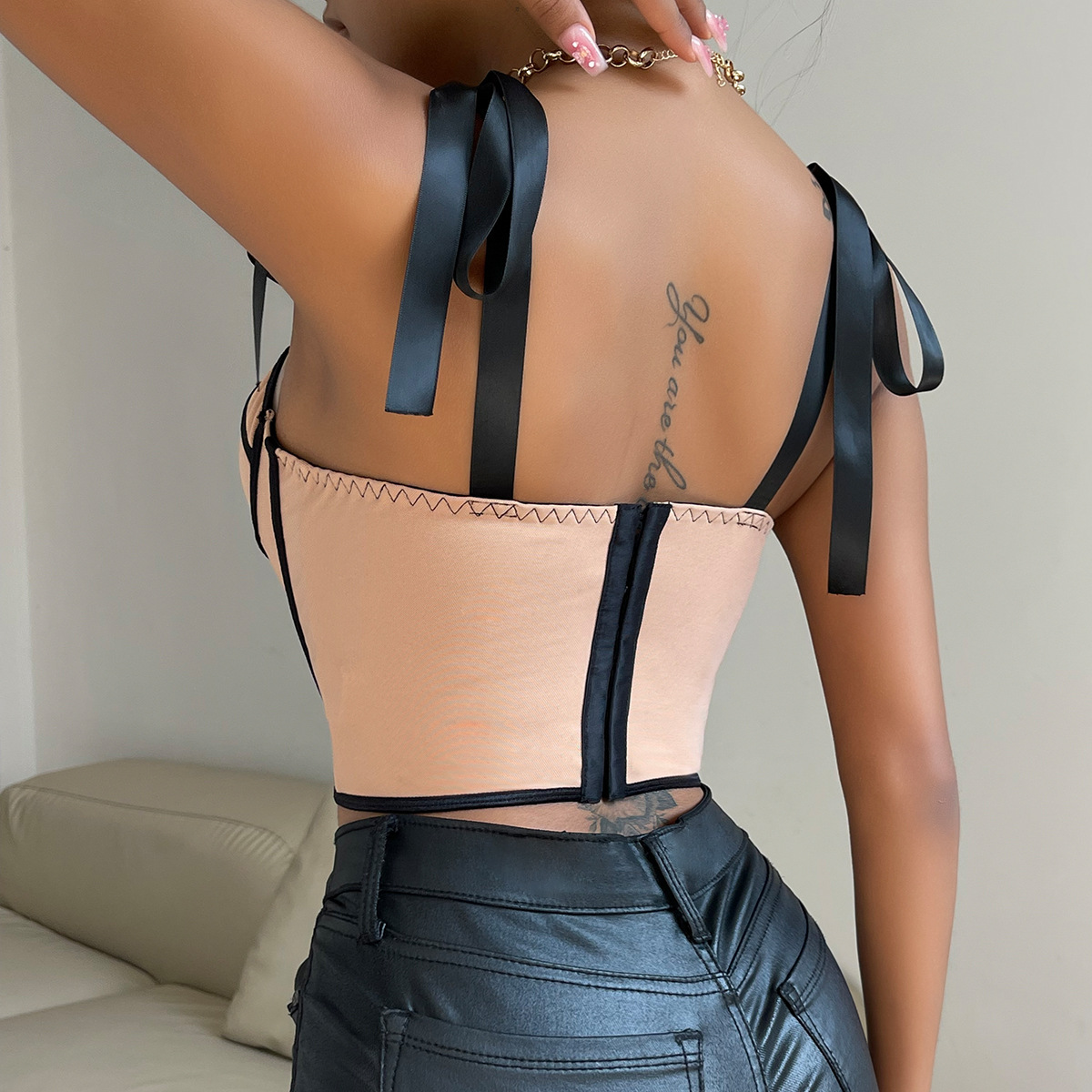 Women's Fashion Personality Bandage Camisole - Image 12