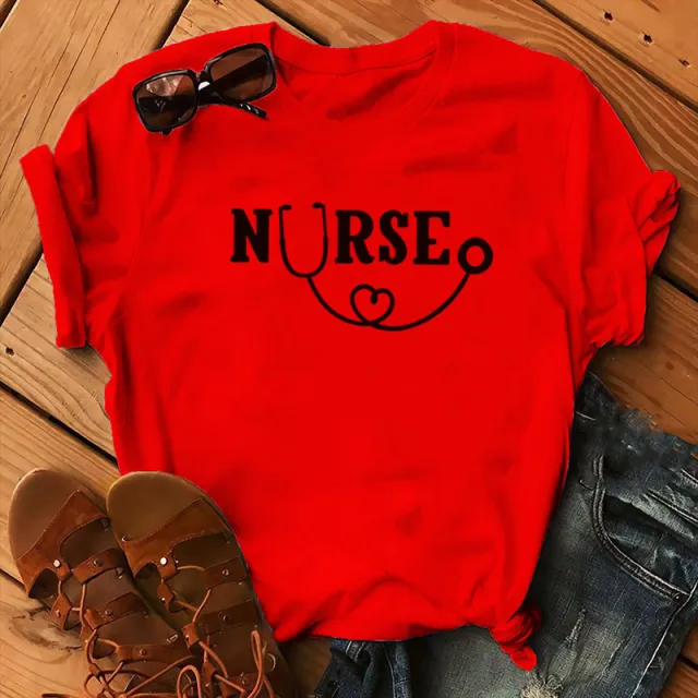 Women's Christmas Animal Flower Short Sleeve Red - Shop at LoveMi