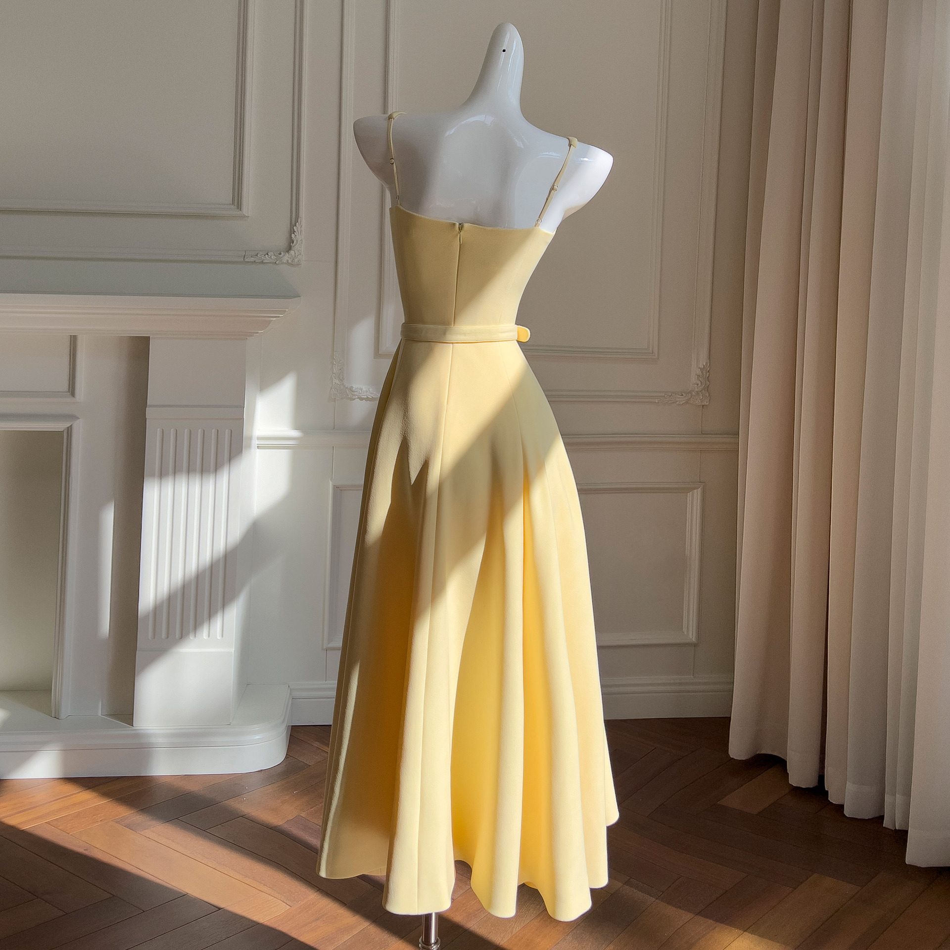 Bandeau Sling Waist-tight Long Dress Women