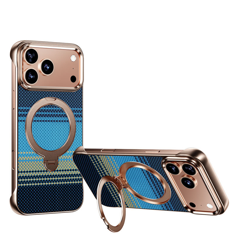 Suitable For 171615Promax Aramid Fiber  Bracket Frameless Phone Case