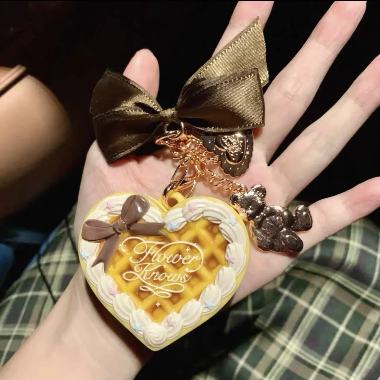 Sweetheart Bear Series Satin Pendant