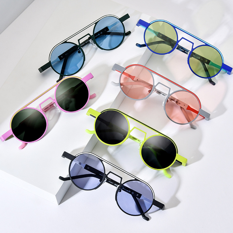 Round Sunglasses For Men And Women - Image 8